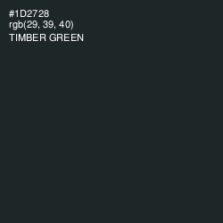 #1D2728 - Timber Green Color Image